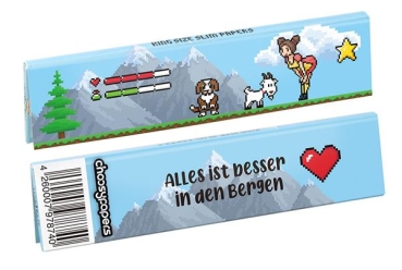 Choosypapers King Size Slim Zigarettenpapier "Pixel - Heidi"